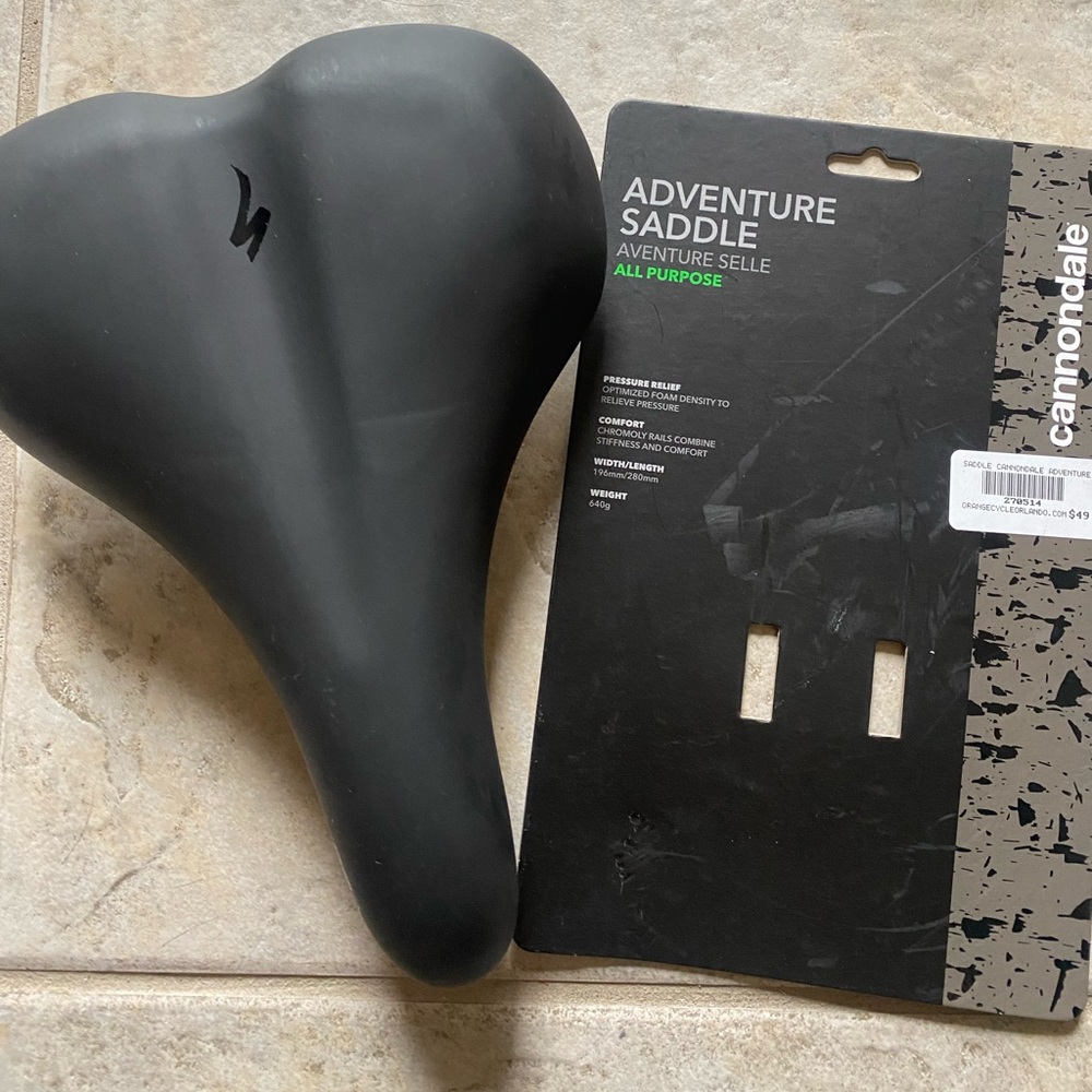 Cannondale Adventure Saddle Bike Seat